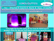 Tablet Screenshot of candy-buffets.co.uk